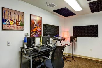 Media and music studio space